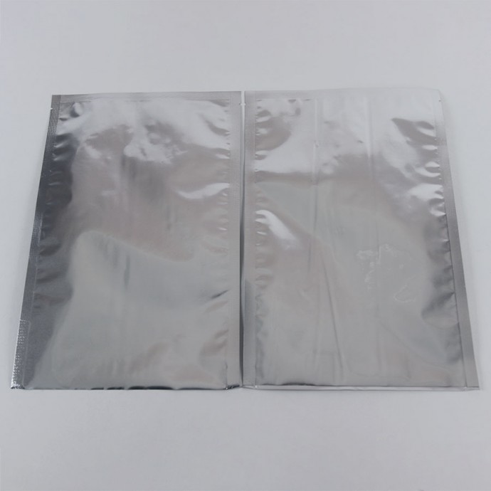 8.0” x 12.0” O.D. PAKVF4 MylarFoil 3 Side Seal Pouch with Tear Notch and Load Lip (1,000/case) - CTN08MFS12L